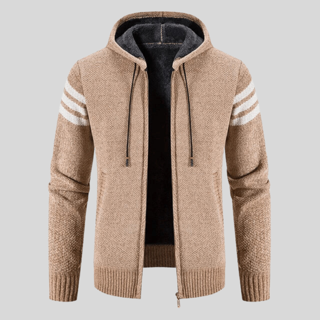 Vermillon - Veste polaire zippée Élégance Héritée