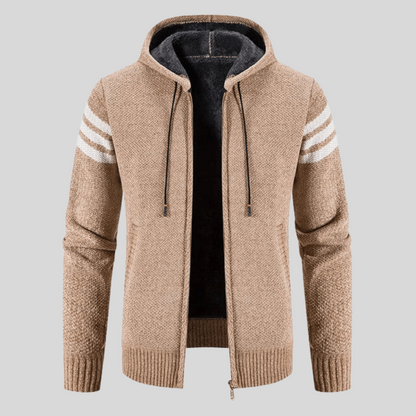Vermillon - Veste polaire zippée Élégance Héritée