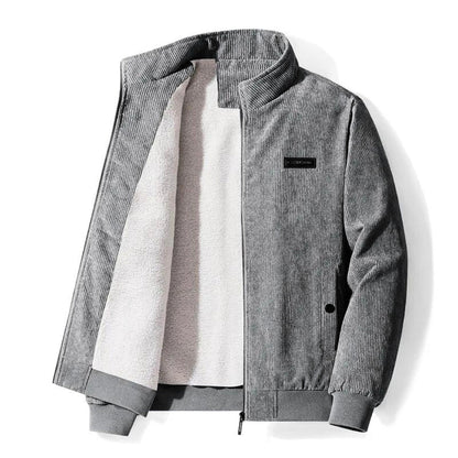 Veste Luxe En Velours Côtelé Aristocrate