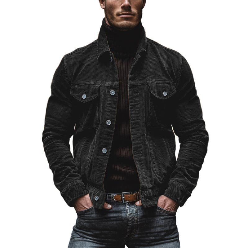 Vancouver - Blouson en velours côtelé rétro pour homme