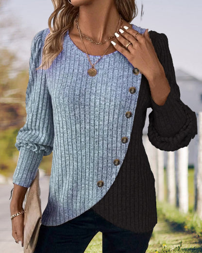 Pull en laine chaude pour femme Olino - Tricot d'hiver élégant et confortable