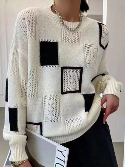 Lumineux - Pull d'automne sophistiqué