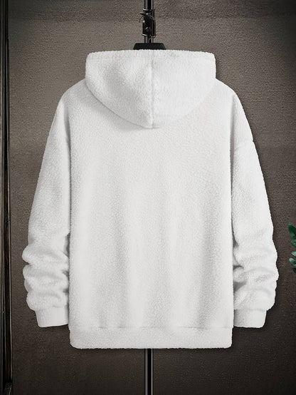 LuxeHood - Sweat-shirt en polaire avec capuche haut de gamme