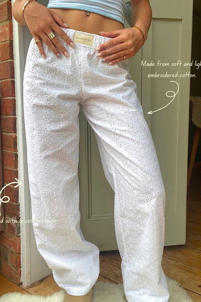 Pantalon Décontracté Luxe Luminéa