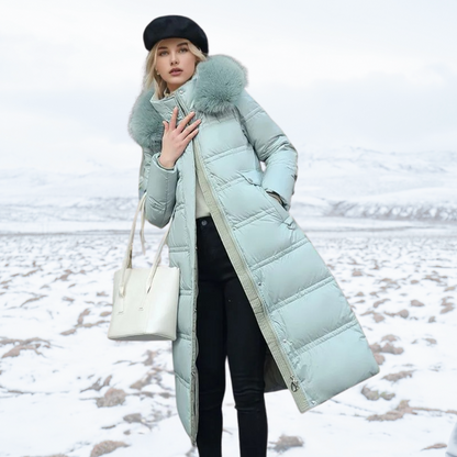 Manteau d'hiver Élégance Glacée Par Luminara