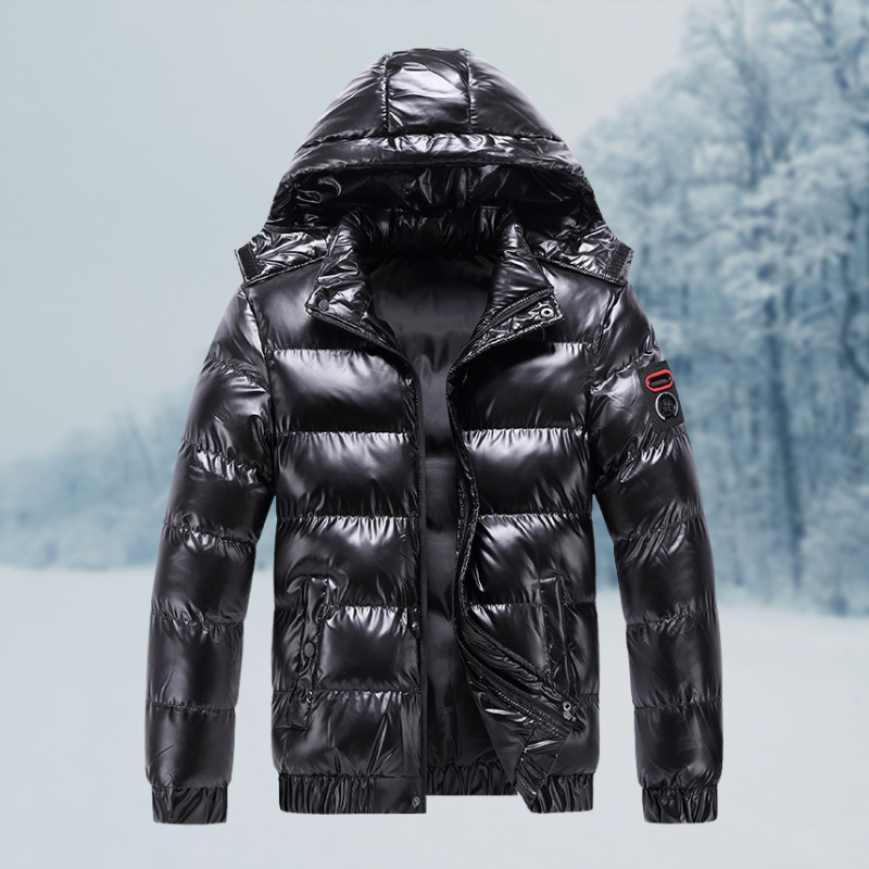 LuxeHiver - Manteau d'hiver imperméable et résistant aux intempéries pour homme