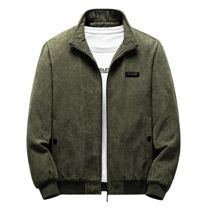 Veste Luxe En Velours Côtelé Aristocrate