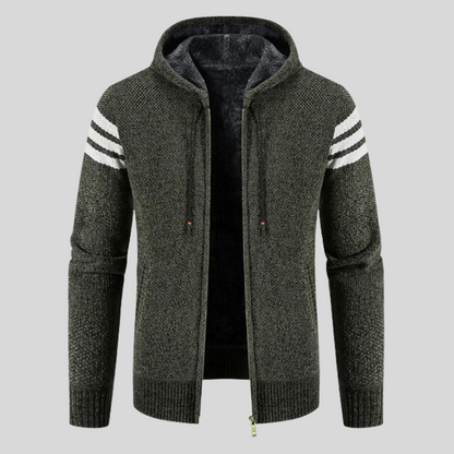 Vermillon - Veste polaire zippée Élégance Héritée