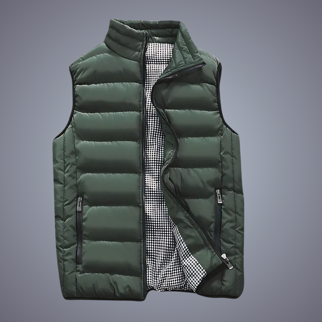 Armand Gilet Matelassé Homme Léger et Confortable pour Activités Extérieures