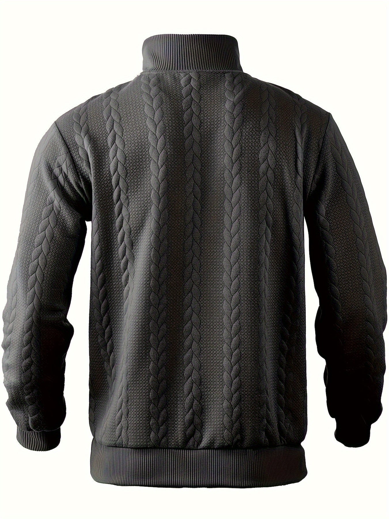 Pull rétro homme avec col zippé élégant