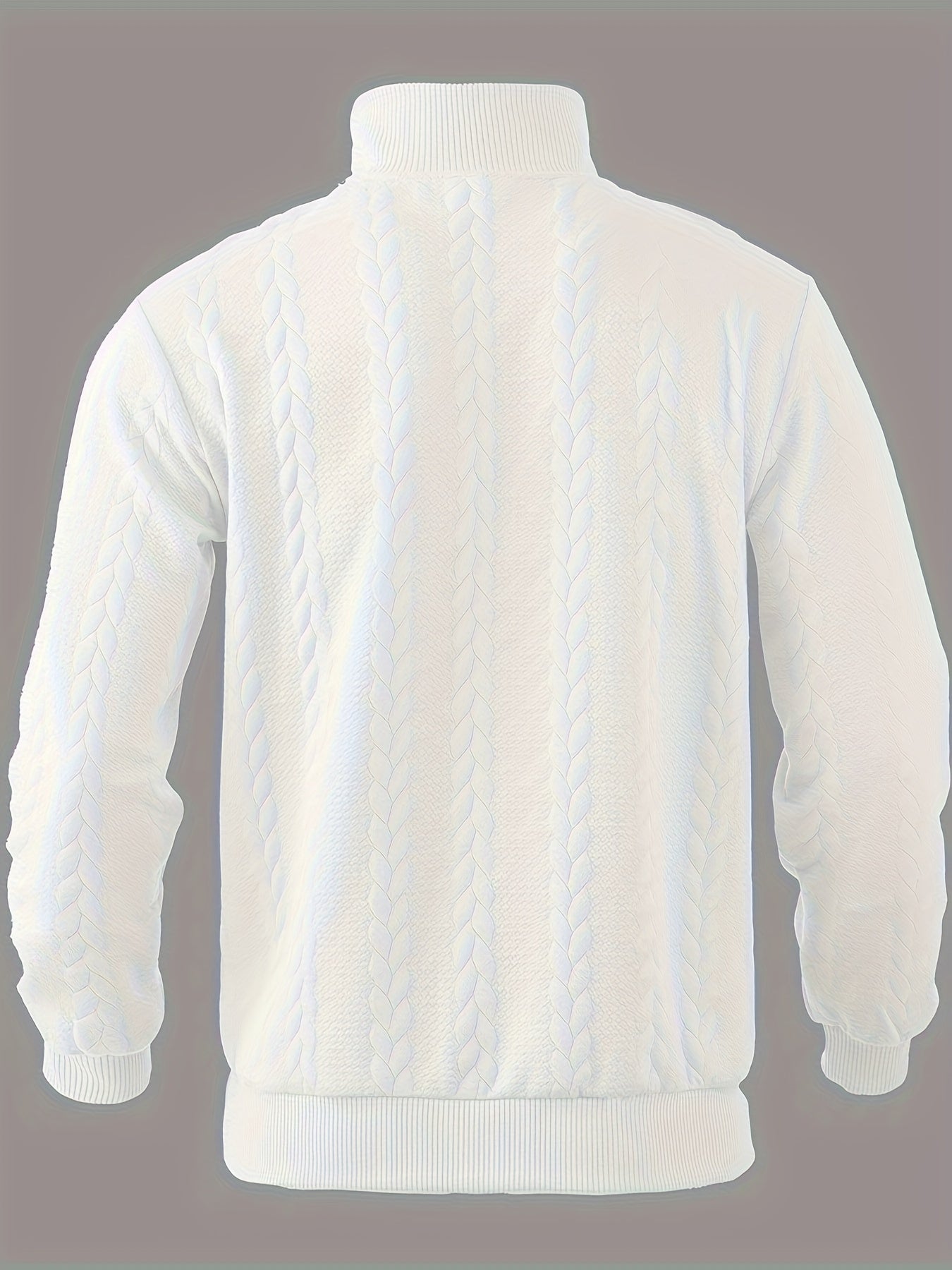 Pull rétro homme avec col zippé élégant