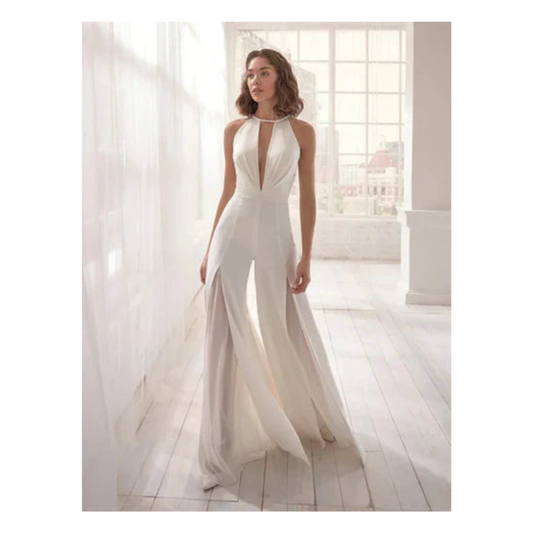 Olino - Robe féminine chic | Décolleté en V