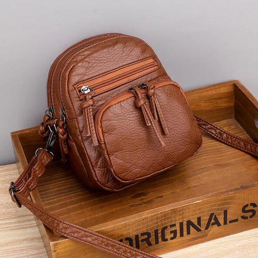 Sac à bandoulière en cuir Luxe de Marquise