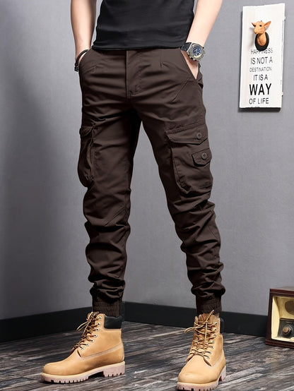 Pantalon cargo homme premium en tissu stretch - Confort et style signé Atelier Sartorial