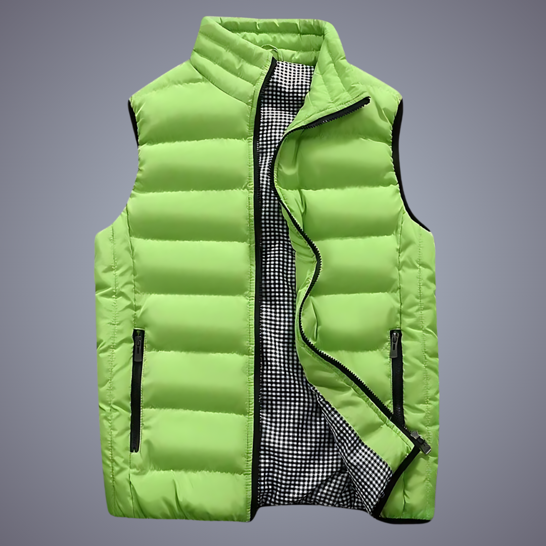 Armand Gilet Matelassé Homme Léger et Confortable pour Activités Extérieures