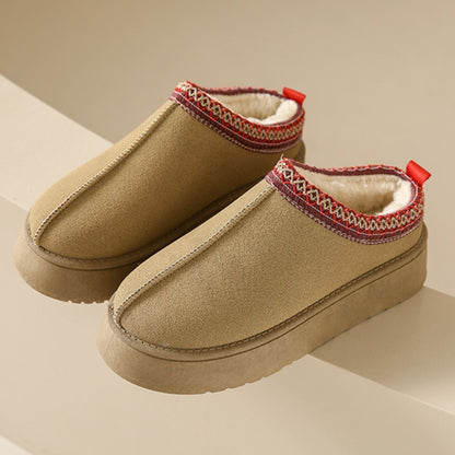 Soleil d'Hiver - Bottines en peau de mouton véritable
