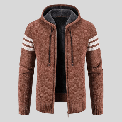 Vermillon - Veste polaire zippée Élégance Héritée