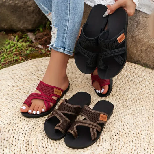 Sophie - Mules en Tricot Aéré