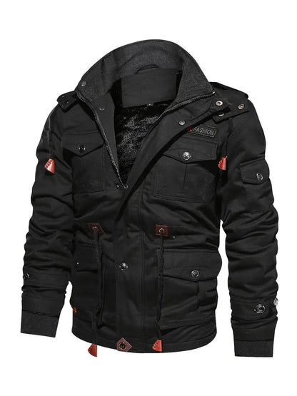 Vanguard - Manteau en laine polaire pour homme, coupe moyenne et chaleur optimale