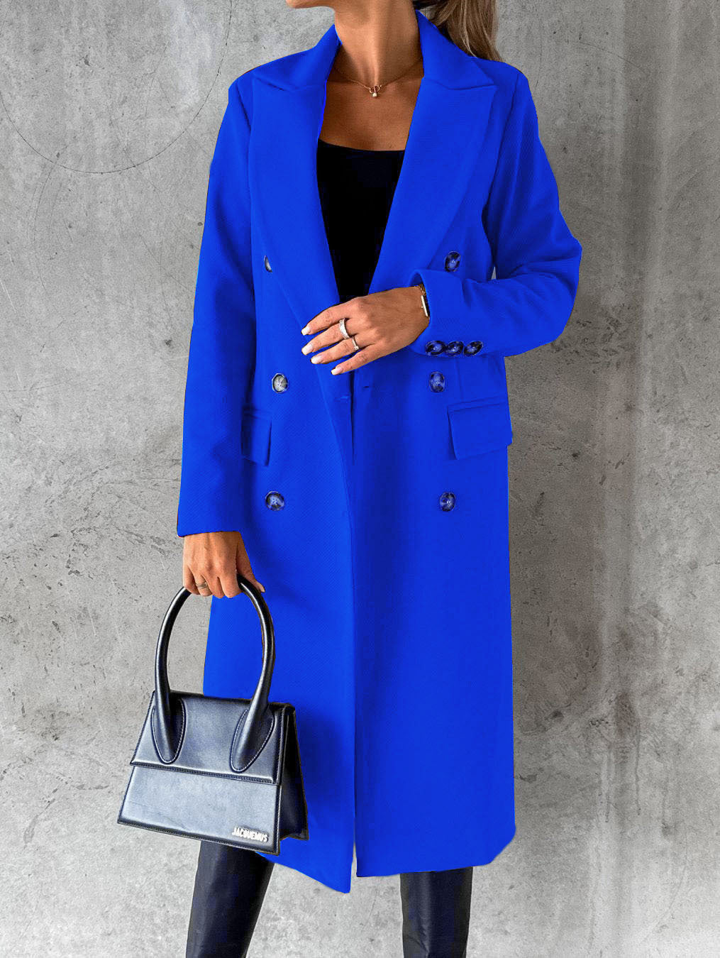 Leront - Manteau d'hiver trench-coat premium