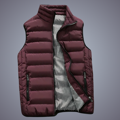 Armand Gilet Matelassé Homme Léger et Confortable pour Activités Extérieures