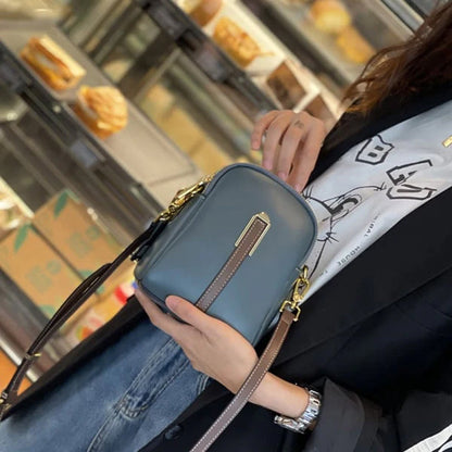 Sac en cuir élégance à blocs de couleurs de luxe