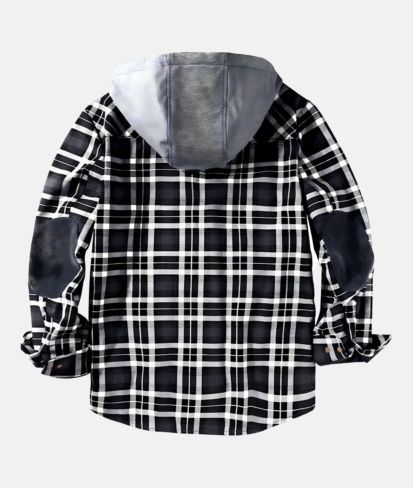 Veste Élégante à Carreaux en Flanelle - Tissu Premium - Modèle Raffiné et Confortable