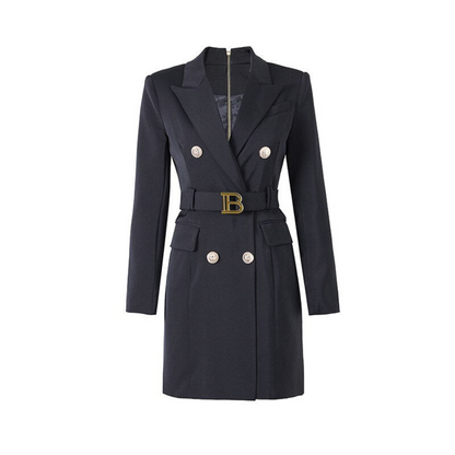 Luxe Élégance - Robe Blazer Sophistiquée et Contemporaine pour Femme