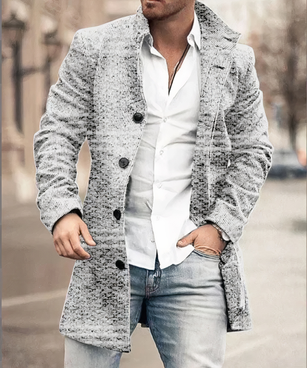 Maverick - Pardessus Chic et Raffiné pour Homme