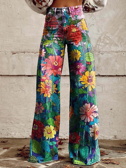 Élégance Suprême - Pantalon Long Femme en Tissu Premium