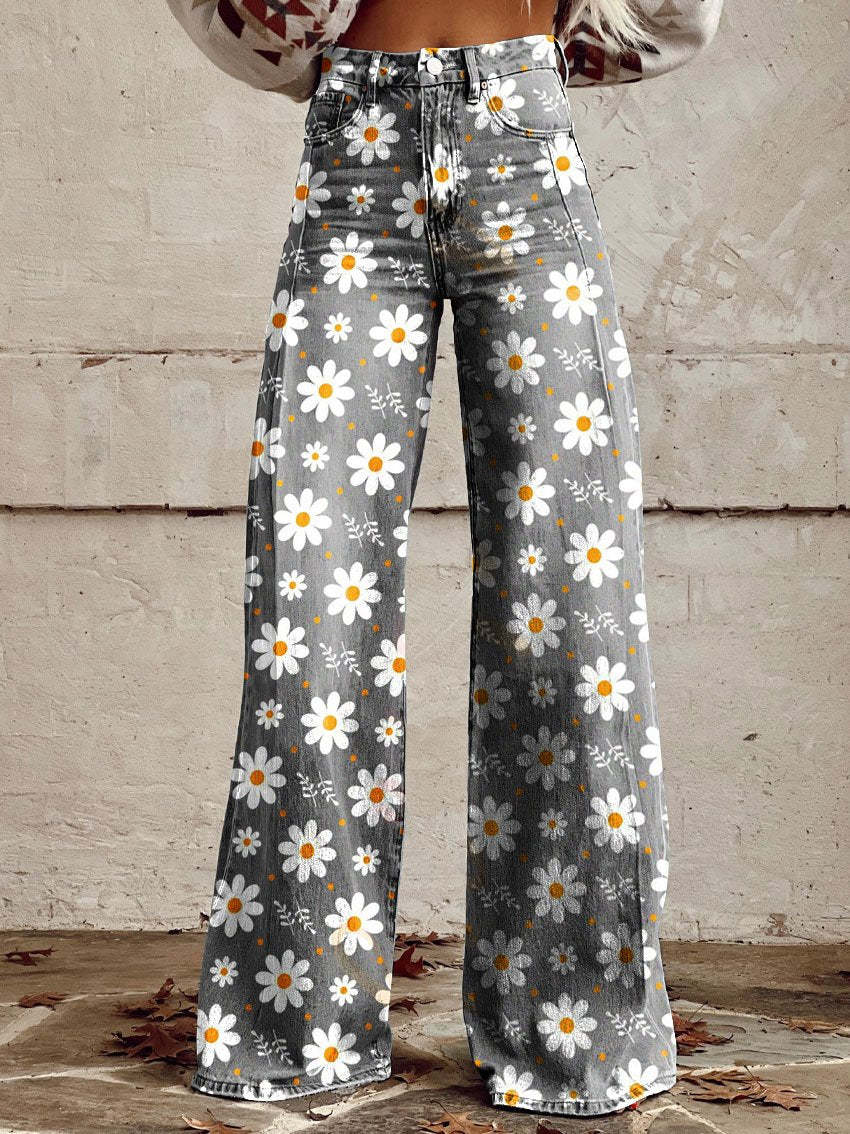 Élégance Suprême - Pantalon Long Femme en Tissu Premium