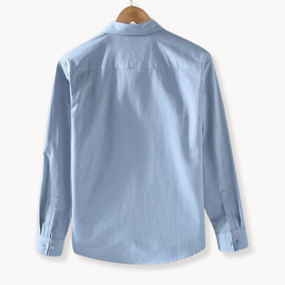 Chemise élégante en coton pour homme au style intemporel et sophistiqué