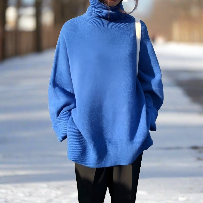 Chaleur Élégante - Pull en tricot doux pour femme
