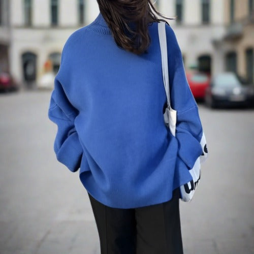 Chaleur Élégante - Pull en tricot doux pour femme
