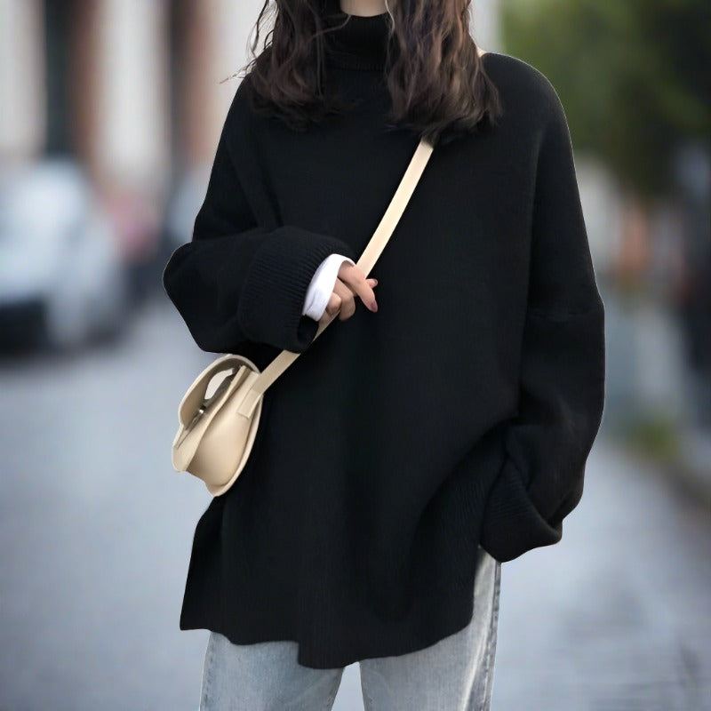 Chaleur Élégante - Pull en tricot doux pour femme