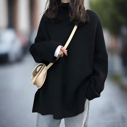 Chaleur Élégante - Pull en tricot doux pour femme