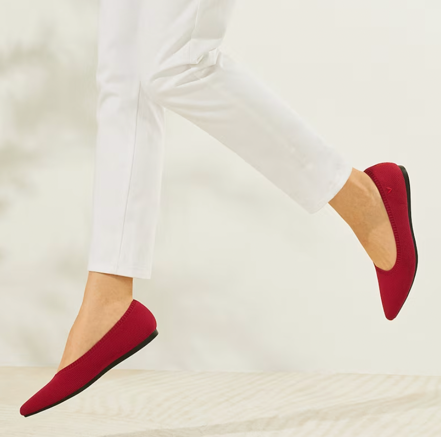 Chérie Paris - Élégantes ballerines en velours doux