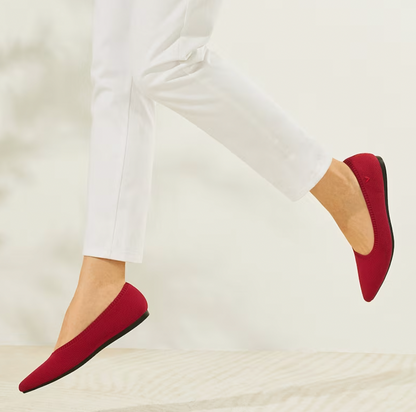 Chérie Paris - Élégantes ballerines en velours doux