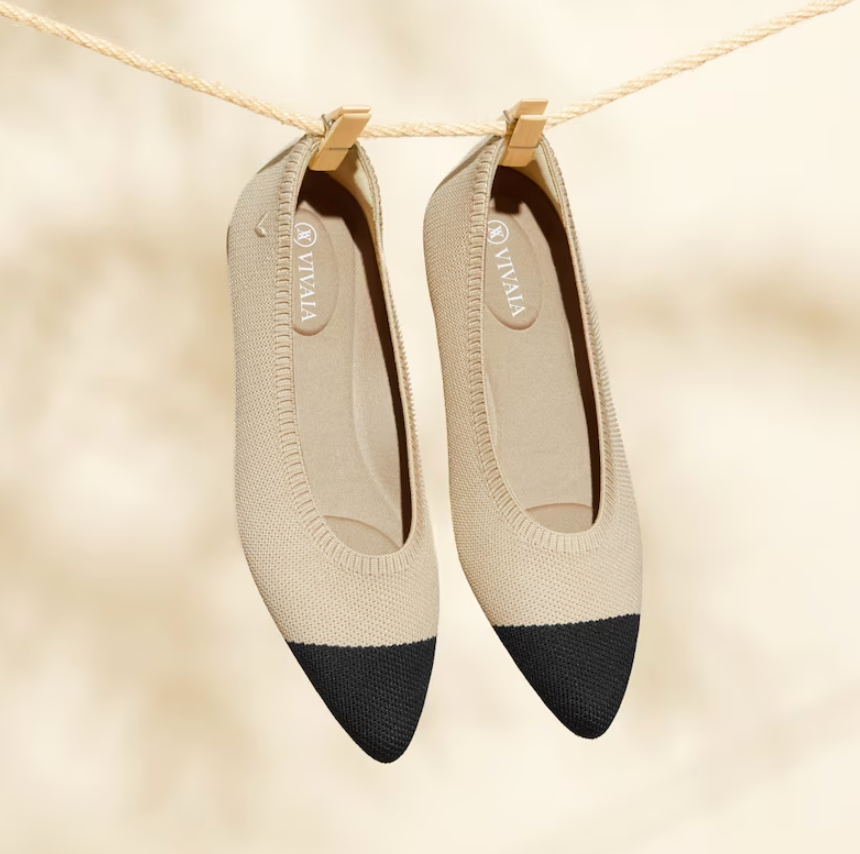 Chérie Paris - Élégantes ballerines en velours doux