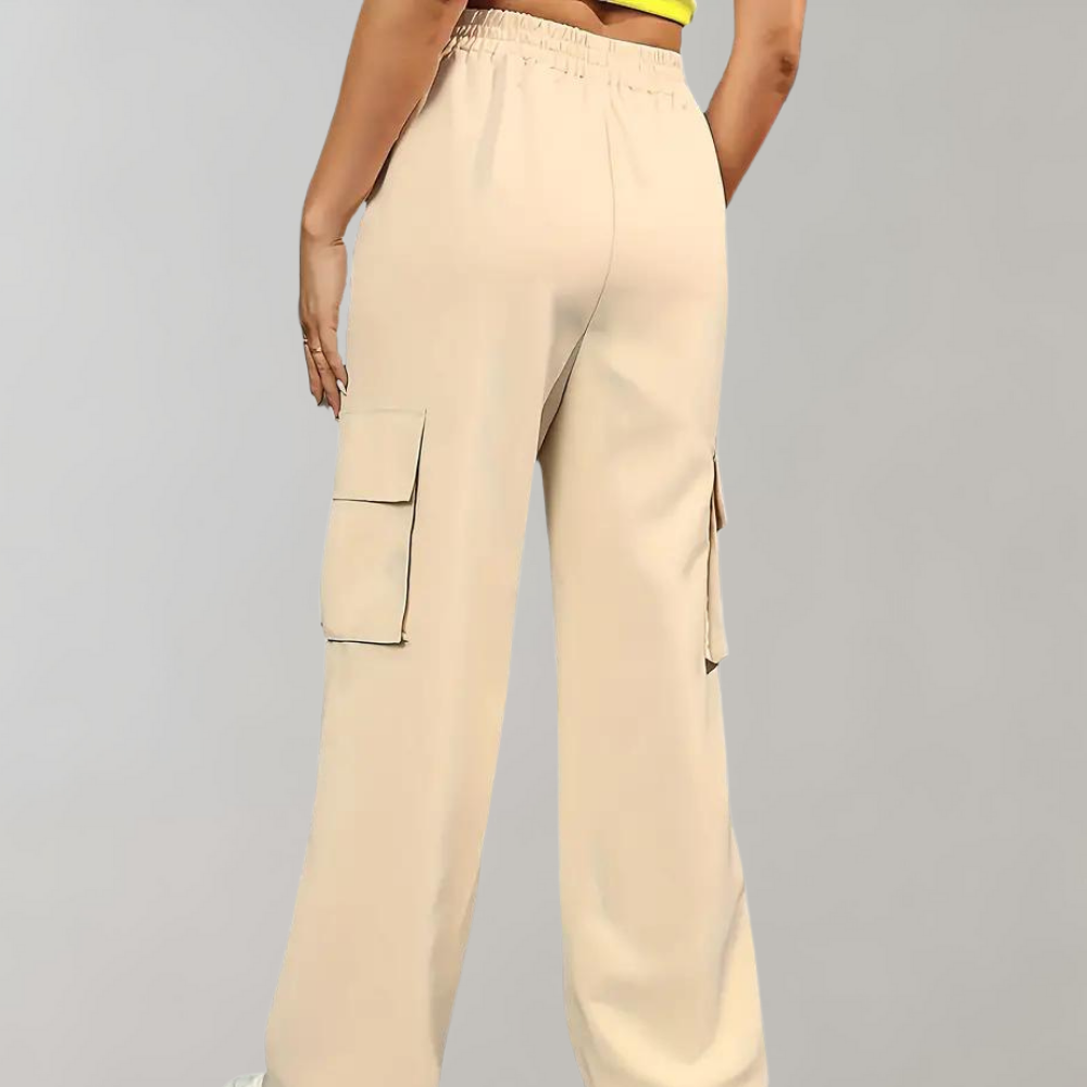 Pantalon Cargo Raffiné – Pantalon Femme à Coupe Élégante Haut de Gamme