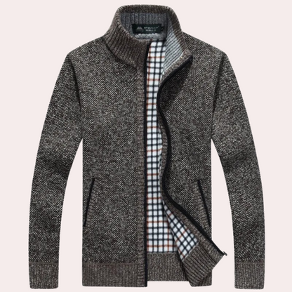 Maxwell - Pull en maille haut de gamme pour homme, confortable et chic