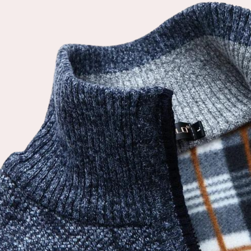 Maxwell - Pull en maille haut de gamme pour homme, confortable et chic