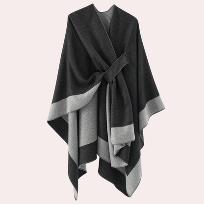 Mirella - Poncho en cachemire haut de gamme pour femme