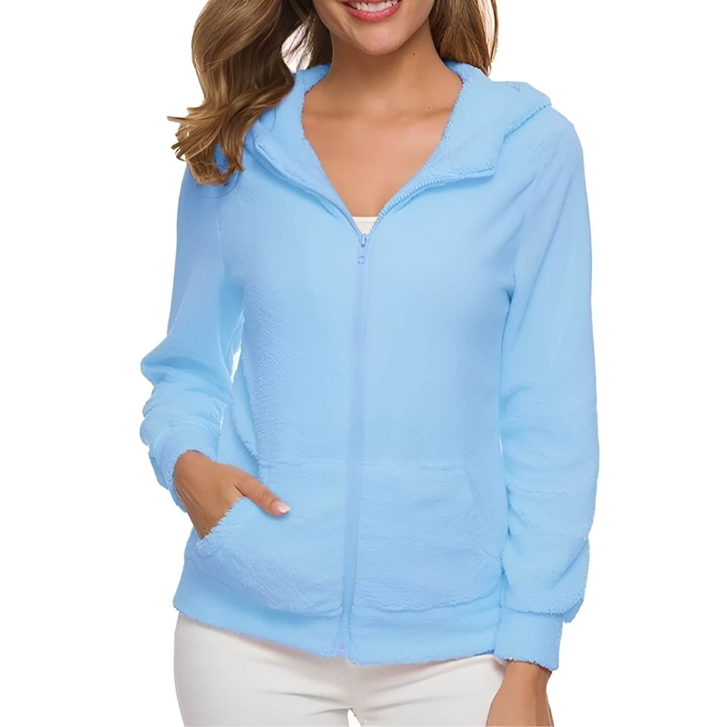 LuxeFleece - Sweat à capuche en polaire ultra-douce