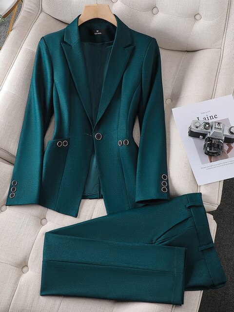 Glynna - Ensemble blazer élegant