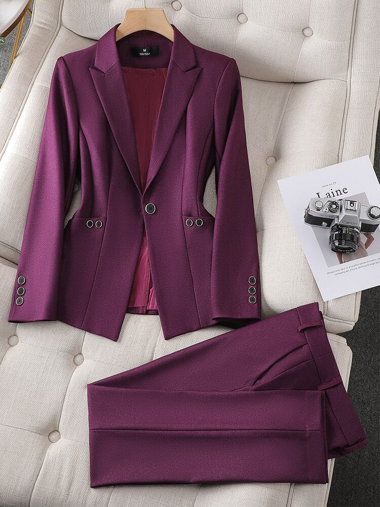 Glynna - Ensemble blazer élegant