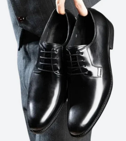 Luxe Classico - Chaussures en cuir à lacets fabriquées en Italie