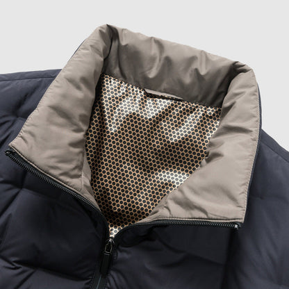 Veste d'hiver élégante pour homme en duvet de luxe