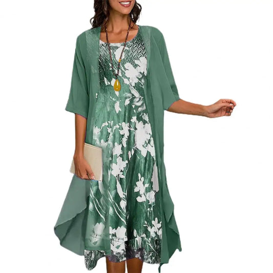 Lumière d'Été - Robe Élégante en Lin pour Femmes
