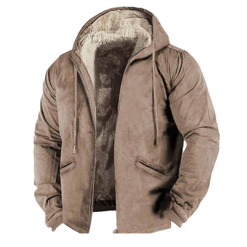 Manteau d'hiver haut de gamme élégamment doublé par Luminox
